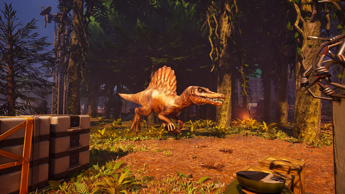 Inside the Spino Survival island